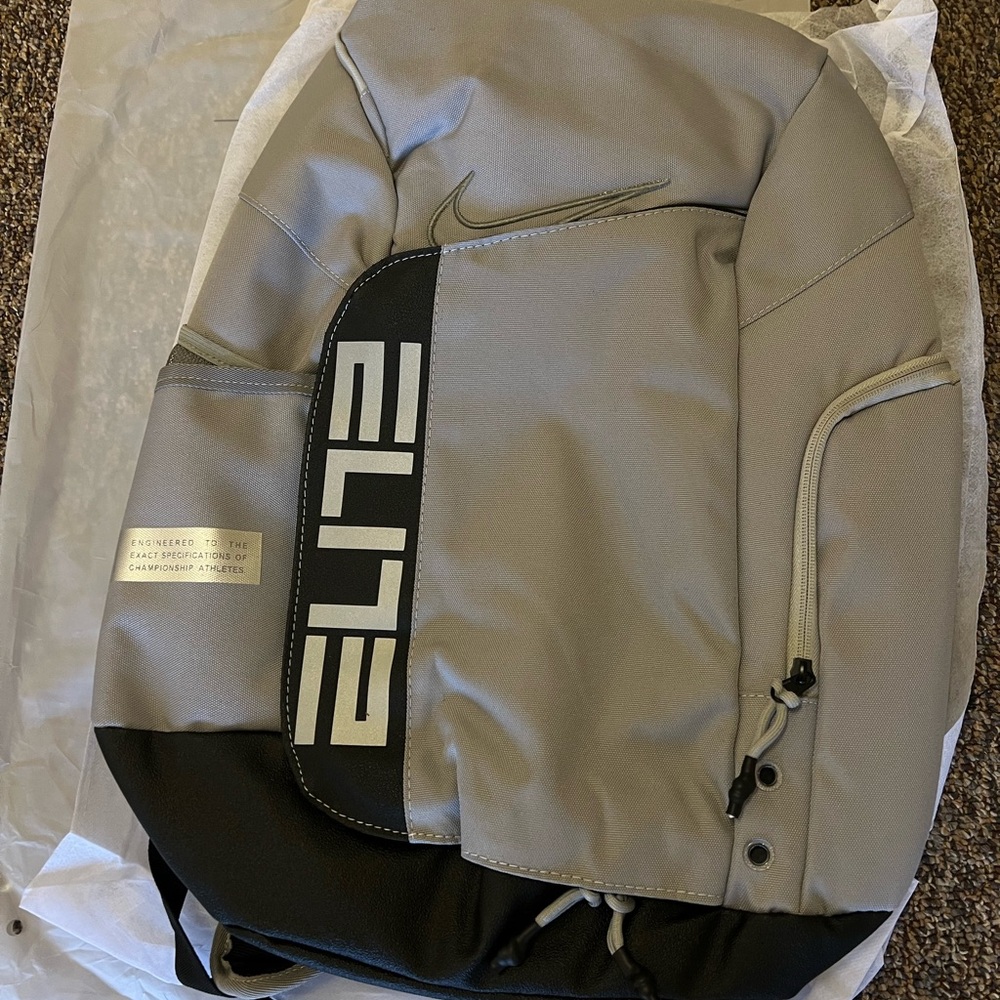 Grey Nike Elite Backpack Brand New